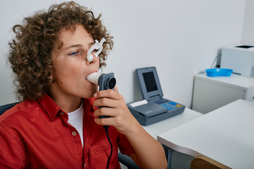 Spirometrie - Lungenfunktionsprüfung zur Diagnose und Überwachung von Atemwegserkrankungen