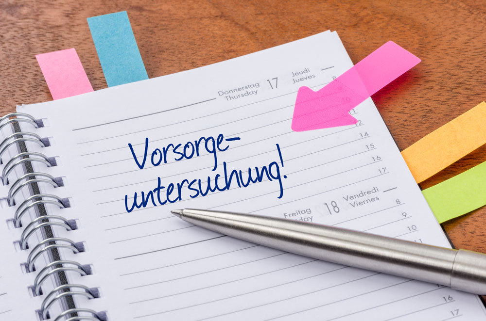 Vorsorgeuntersuchungen - Früherkennung von Krankheiten durch individuell angepasste Check-Ups